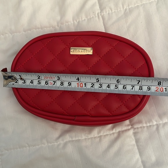 Red quilted fanny pack Steve Madden - Picture 10 of 11